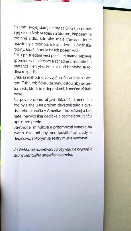 Dedičstvo - katherine webbová,