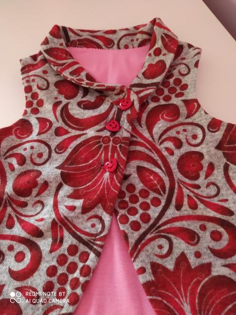 Dievčenská vesta folk nová, 110