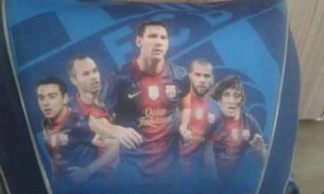 Školská taška fc barcelona, 