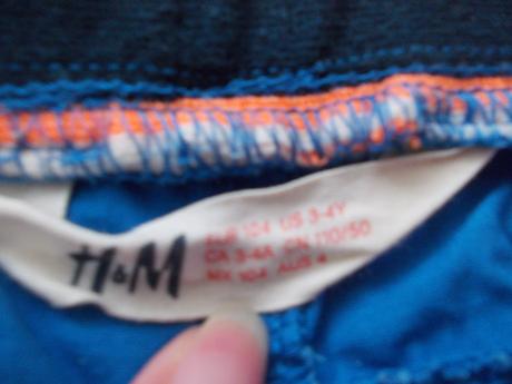 Kraťasy, h&m,104
