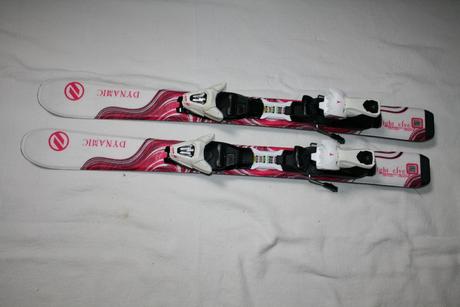 Dievcenské lyže dynamic elve 90 cm , lyžiarky lang, 90-99 cm