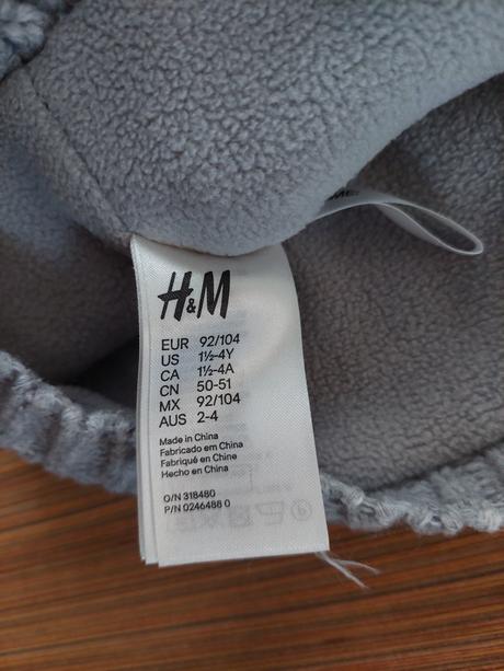 Tepla čiapka, h&m,98
