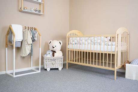 Nová luxusná biela postieľka (spúšťací bok) viac k, šírka (cm): 60,dĺžka (cm): 120