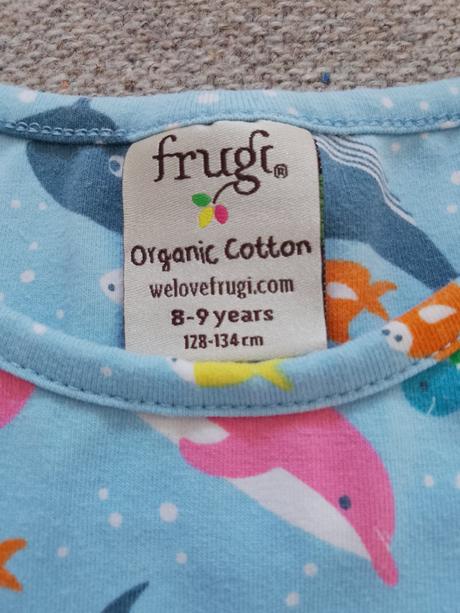Dievčenské letné šaty zn. frugi, 134