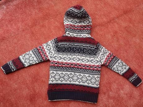 Brave soul london zateplený sveter veľkosť 7-8rok, 122 / 128