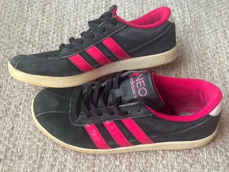 Ruzovo cierne tenisky adidas, adidas,34