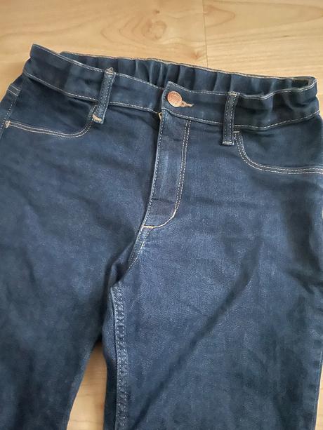 Rifle skinny fit denim 10-11 rokov, h&m,146