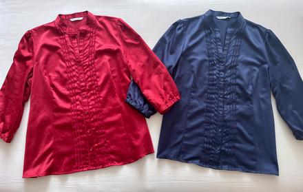 Tu červená a modrá blúzka vel.44, tu,44 / xl