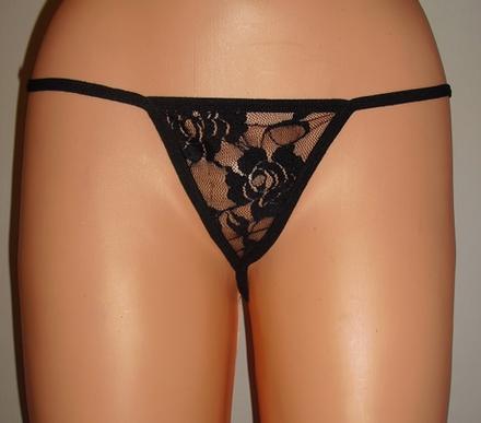 Slim sexy cipkovane tanga, m