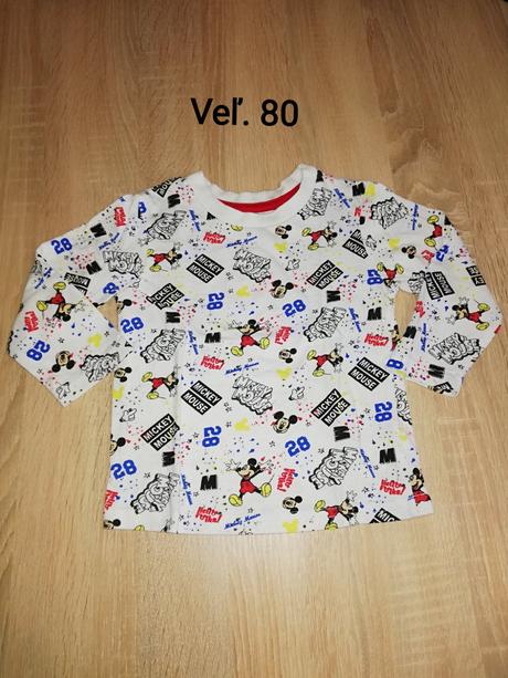 Tričko macko pu, tričko mickey, disney,74