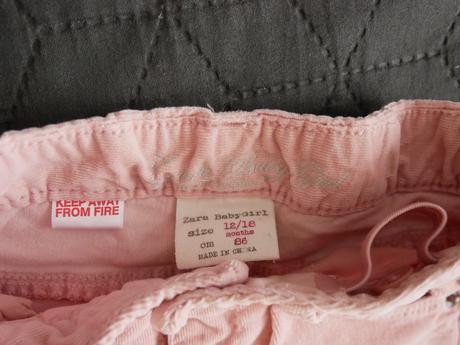 Jemne ruzove mencestraky zara, zara,86