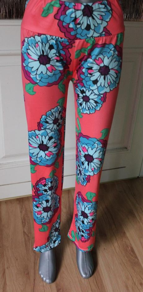 Kvetovane siroke nohavice, m