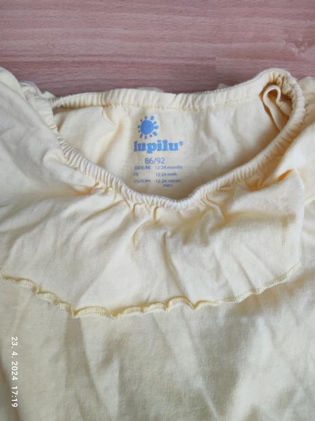 Letný overal pre dievčatko 92, lupilu,92