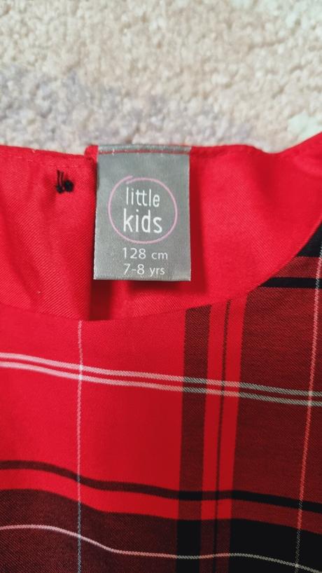 B3410 šaty vianočné, 128