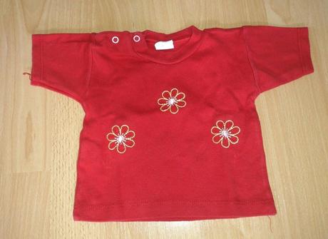 Tričko kvetinky, 80