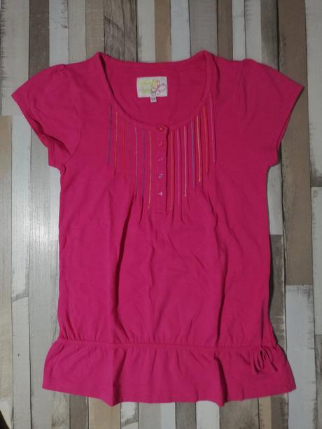 Dievčenské ružové tričko, 158