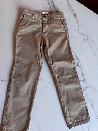 Zara chlapčenské chino v béžovej farbe 122, zara,122