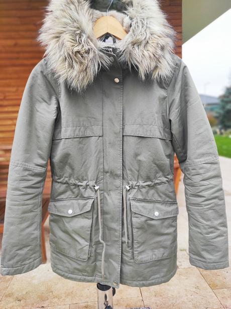 Bunda parka, h&m,s