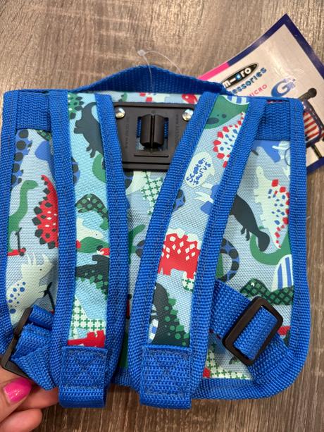 Micro taška na kolobežku s dinosaurami, micro