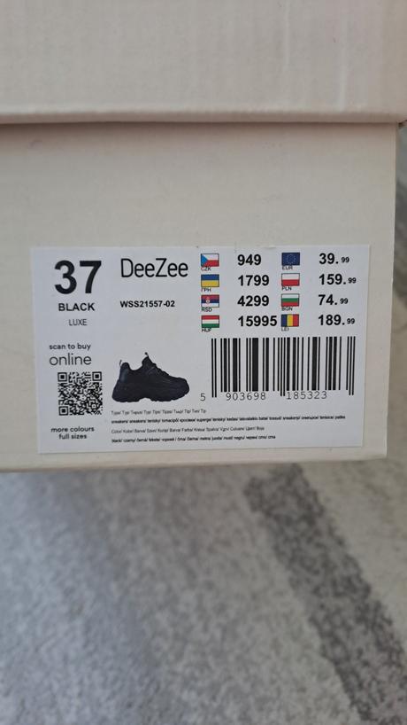 Dámske tenisky č.37, 37