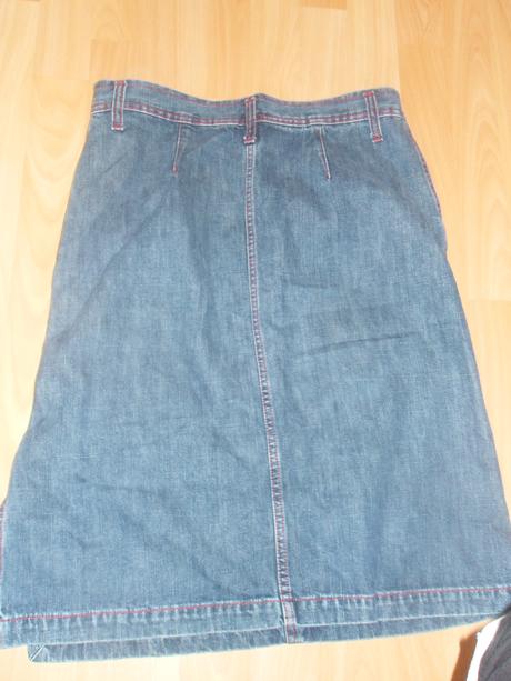 Talianska rifľová sukňa cappopera, 40