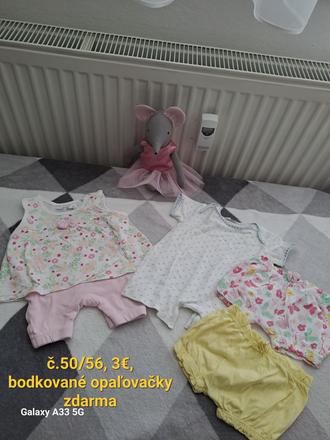 Balík č.50/56, dievčatko-leto, 50–62