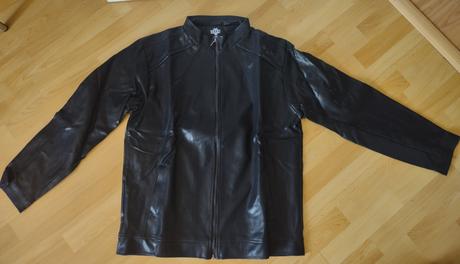 Pánska kožená bunda, l