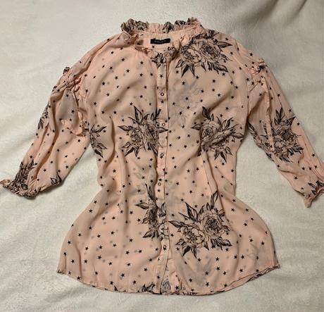 Blúzka vzorovaná zn. magenta, m