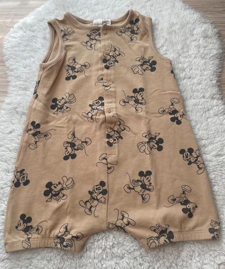 Mickeymouse letny overal h&m, h&m,104