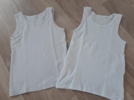 2x nátelník, tielko, veľ. 122, f&f,122