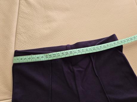 Tmavomodré elastické nohavice h&m 140, h&m,140