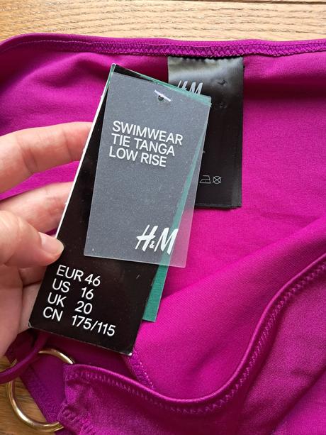 Bikinové nohavičky h&m veľ. 46, h&m,46 / xl