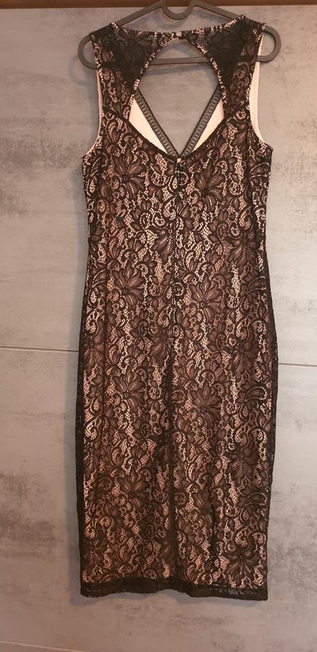 Elastické čipkované šaty, next,40 / l