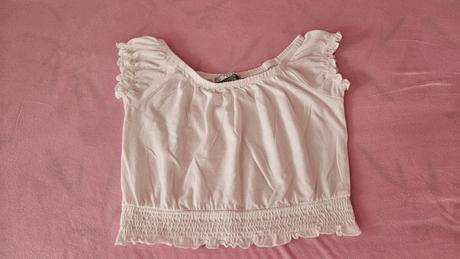 Biele tričko cro ptop veľ 116/122, terranova,116