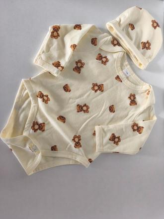 Body+čiapočka, 56 / 62 / 68