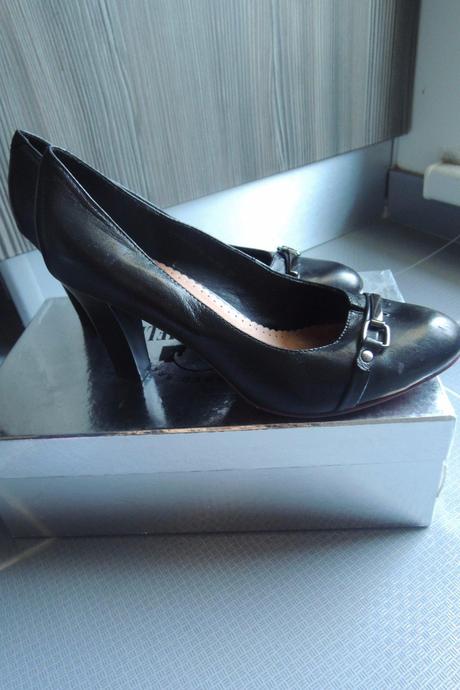 Kožené lodičky 2xobuté, john garfield,37