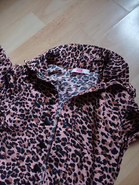 Leopard overal viskózový, 116