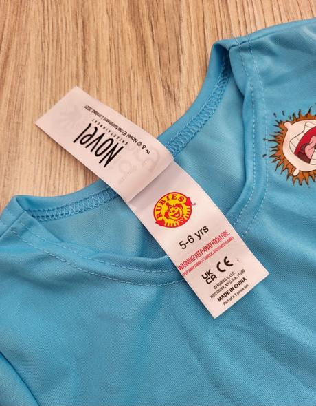 Karnevalový kostým horrid henry na 5-6r,