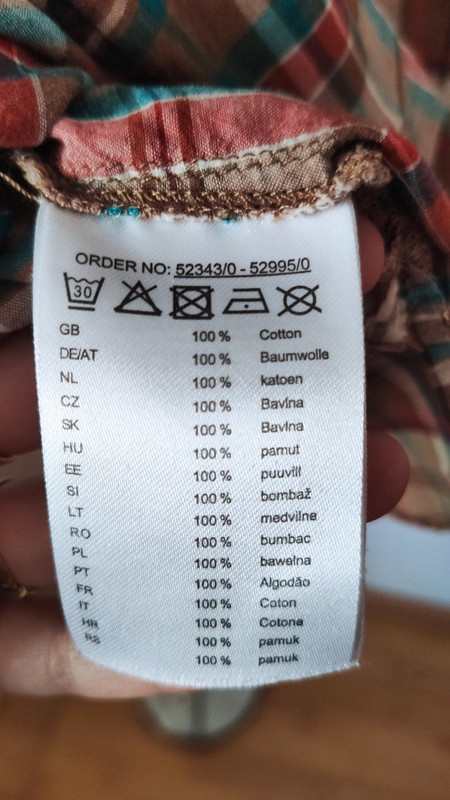 Károvaná farebná košeľa, colours of the world,s