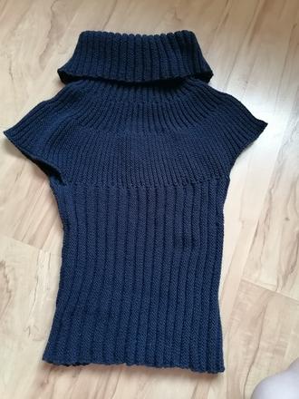 Tmavomodrá vesta - 36/38, m