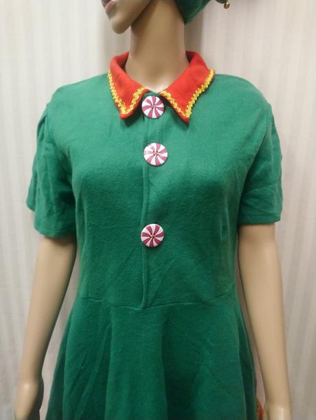 2 dielny kostým škriatok elfka, m,l,