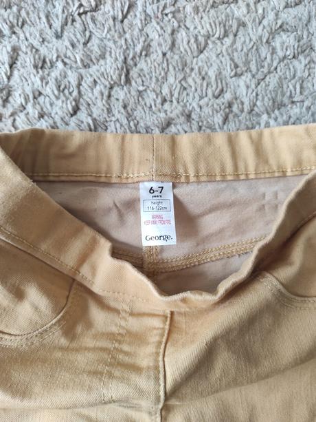 Nohavice, rifle, h&m,116