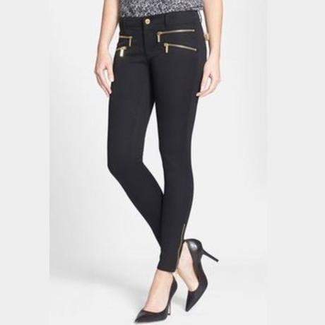 Elastické čierne nohavice michael kors, michael kors,36