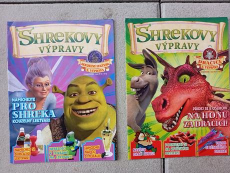 Časopisy shrek, 