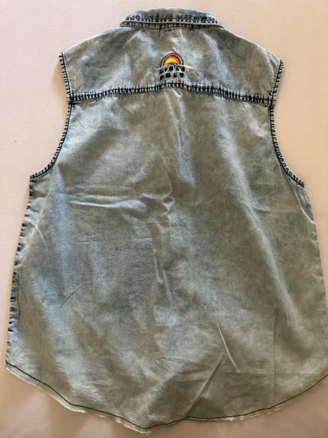 Riflová košeľa/vesta, ovs,170