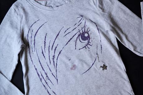 Tričko s dievčatkom 122/128, next,122