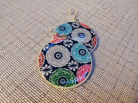 Handmade veľké náušnice, 