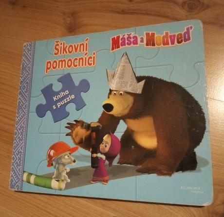 Masa a medved s puzzle,