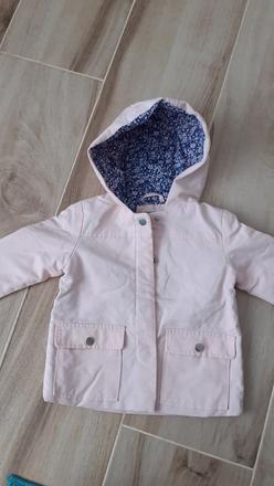 Ružová bundička s kapucňou, young dimension,104