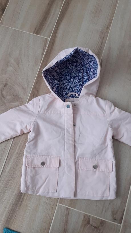 Ružová bundička s kapucňou, young dimension,104